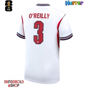 England Nico O'Reilly #3 Hjemmebanetrøje VM 2026 Kort ærmer England Nico O'Reilly #3 Hjemmebanetrøje VM 2026 Kort ærmer